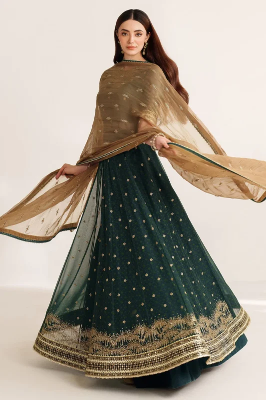 Zilverah Embroidered Chiffon Party Wear Suit Buy Online Pakistan